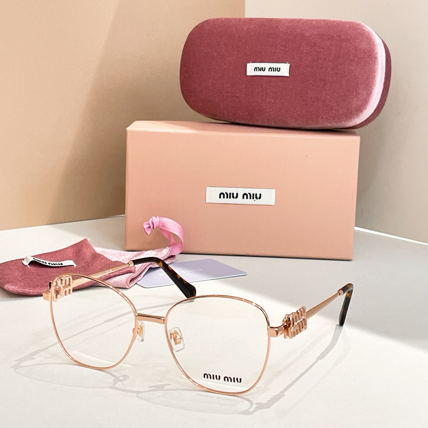 MIU MI*🎀🎀🎀MODELVMU 50XV🎀🎀🎀SIZE：54口17-145🎀🎀🎀