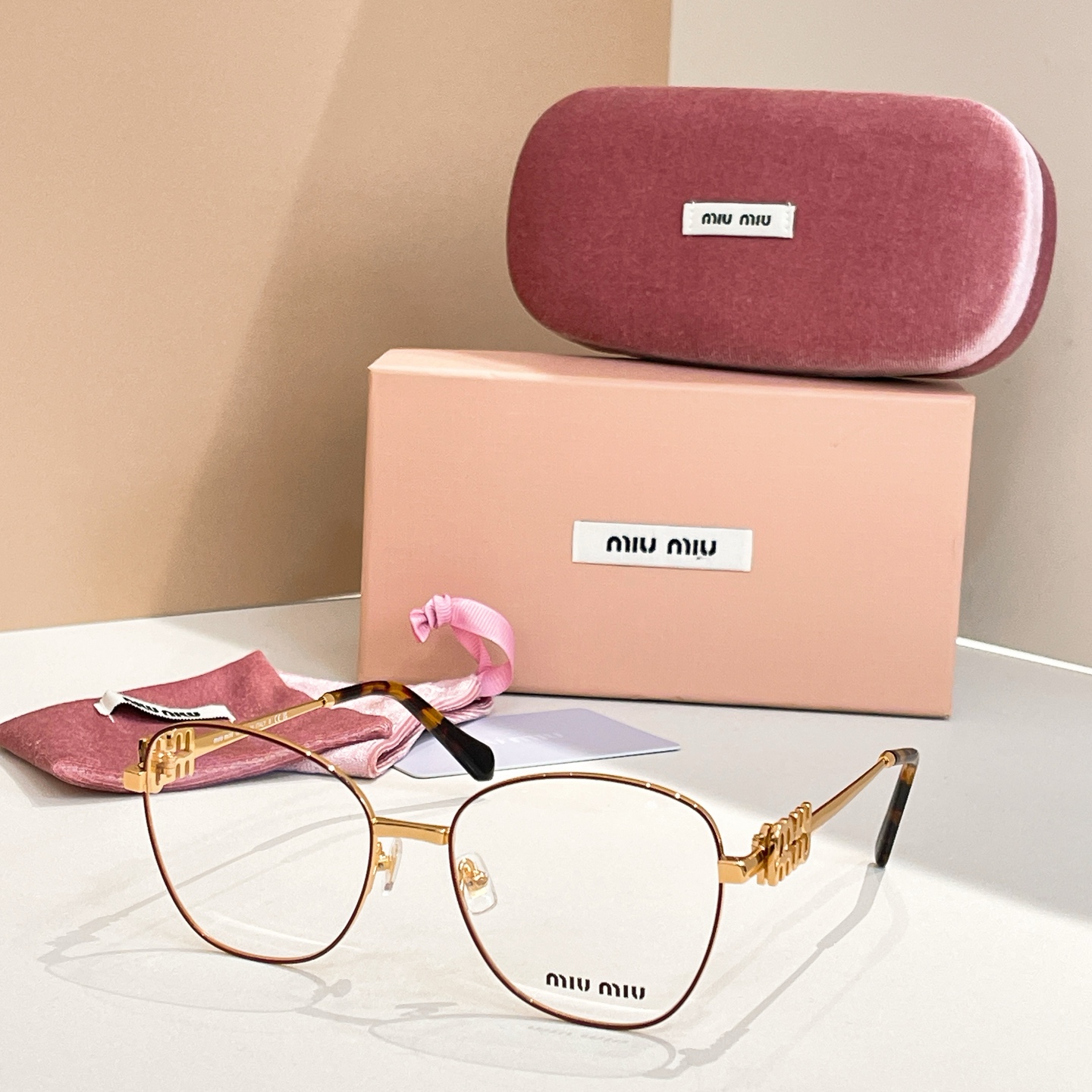 MIU MI*🎀🎀🎀MODELVMU 50XV🎀🎀🎀SIZE：54口17-145🎀🎀🎀