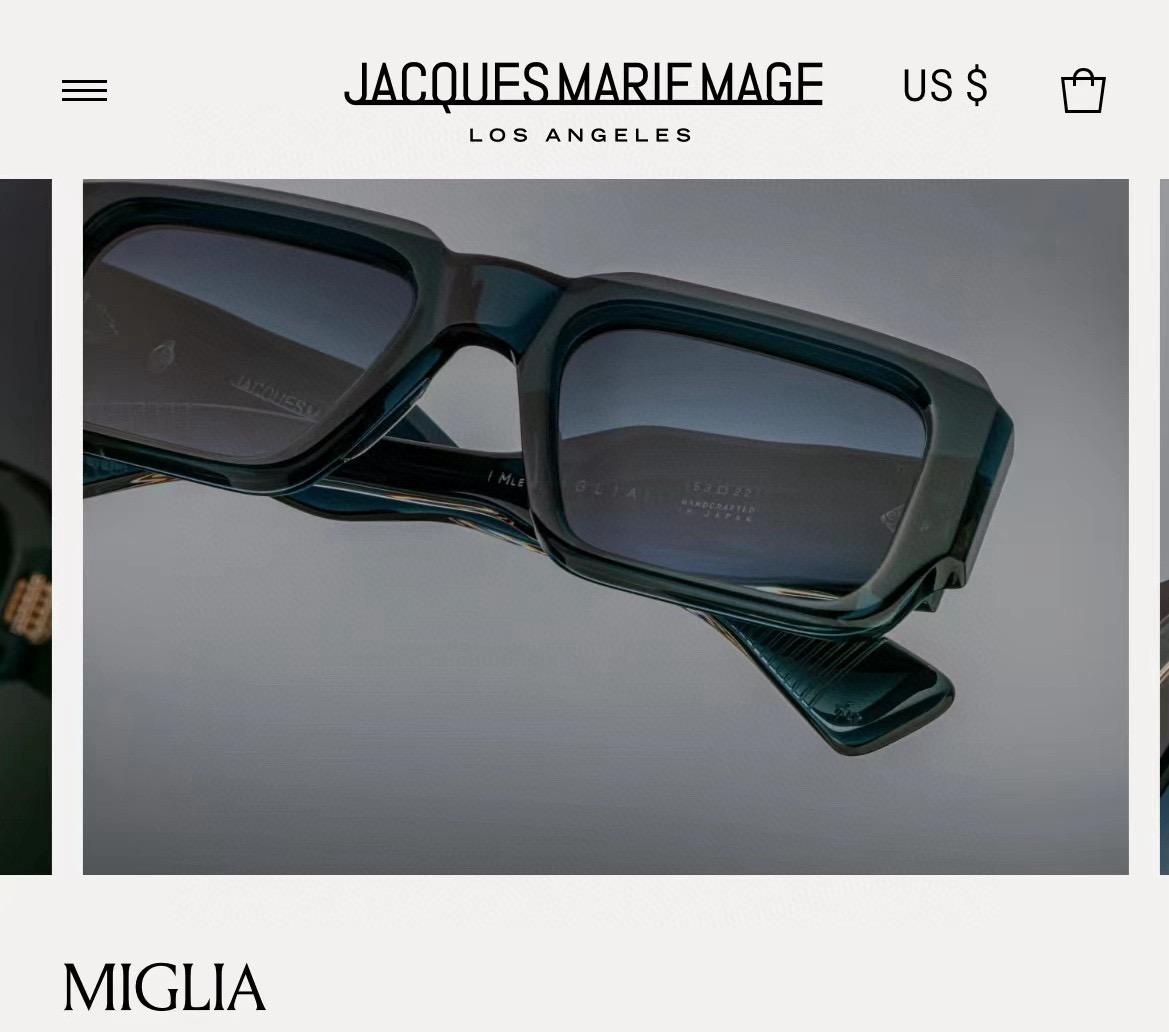 JACQUES MARIE MAG🌟🌟🌟MODEL MIGLIA 🌟🌟SIZE：47口26🌟🌟🌟配送盒子