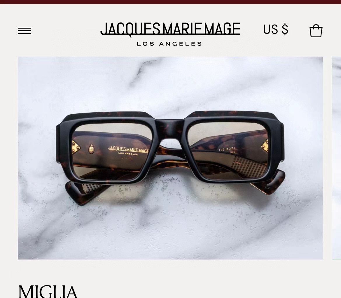 JACQUES MARIE MAG🌟🌟🌟MODEL MIGLIA 🌟🌟SIZE：47口26🌟🌟🌟配送盒子