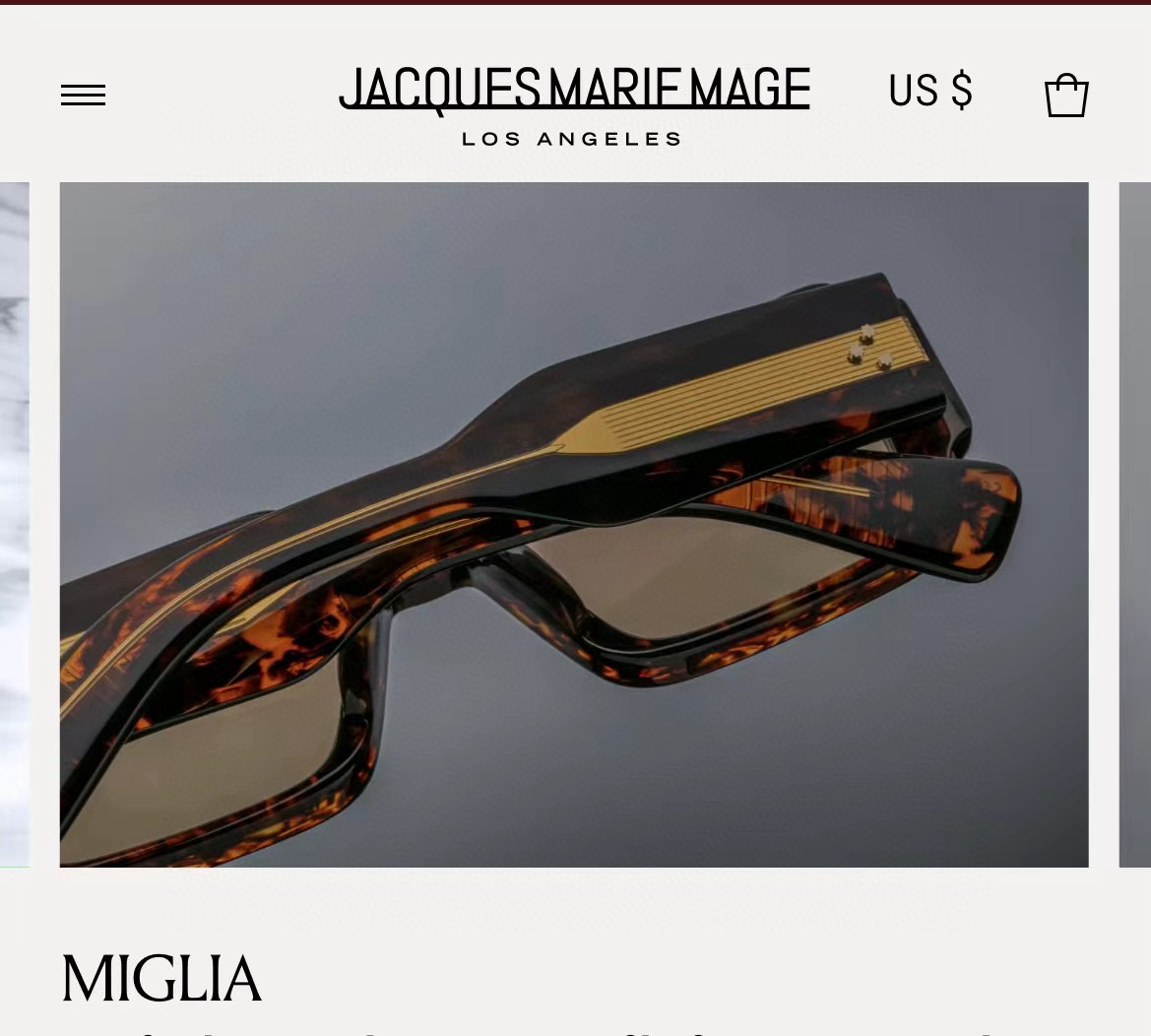 JACQUES MARIE MAG🌟🌟🌟MODEL MIGLIA 🌟🌟SIZE：47口26🌟🌟🌟配送盒子
