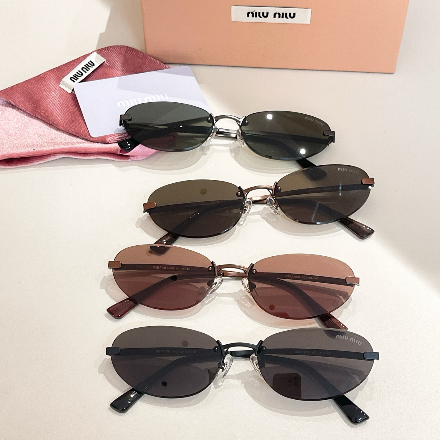 MIU MI*🎀🎀🎀MODELSMU A59🎀🎀🎀SIZE：60口19-147🎀🎀🎀