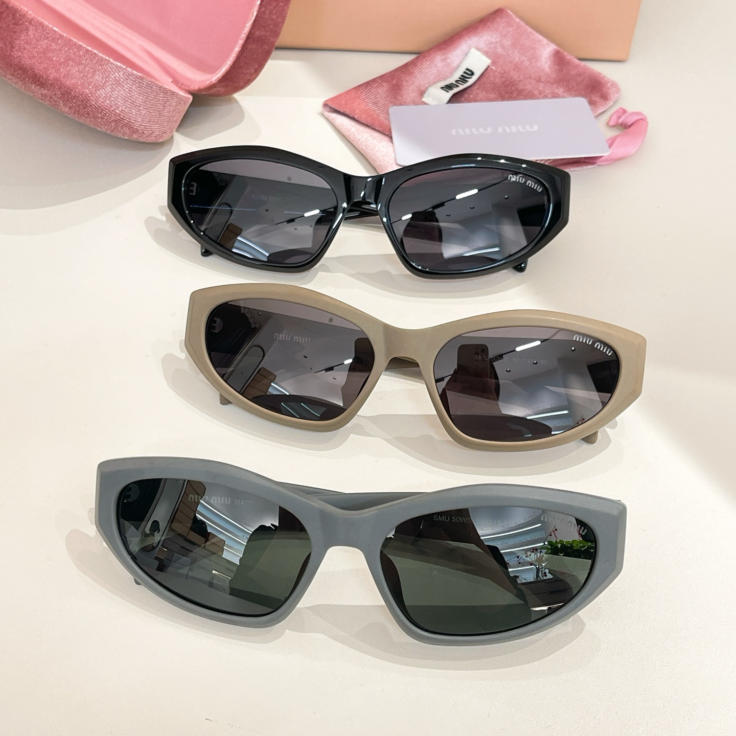 MIU MI*🎀🎀🎀MODELSMU 50WS🎀🎀🎀SIZE：59口18-140🎀🎀🎀 