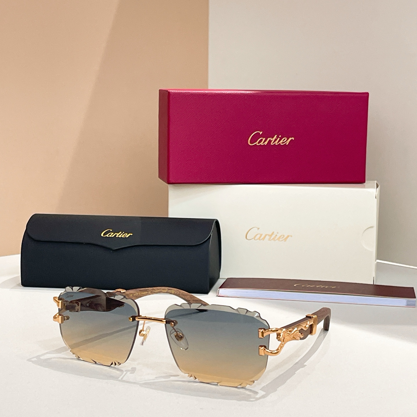 Cartie*✨✨✨MODEL：CT0593S ✨✨✨SIZE 56口16-145✨✨✨太阳～,变色镜片