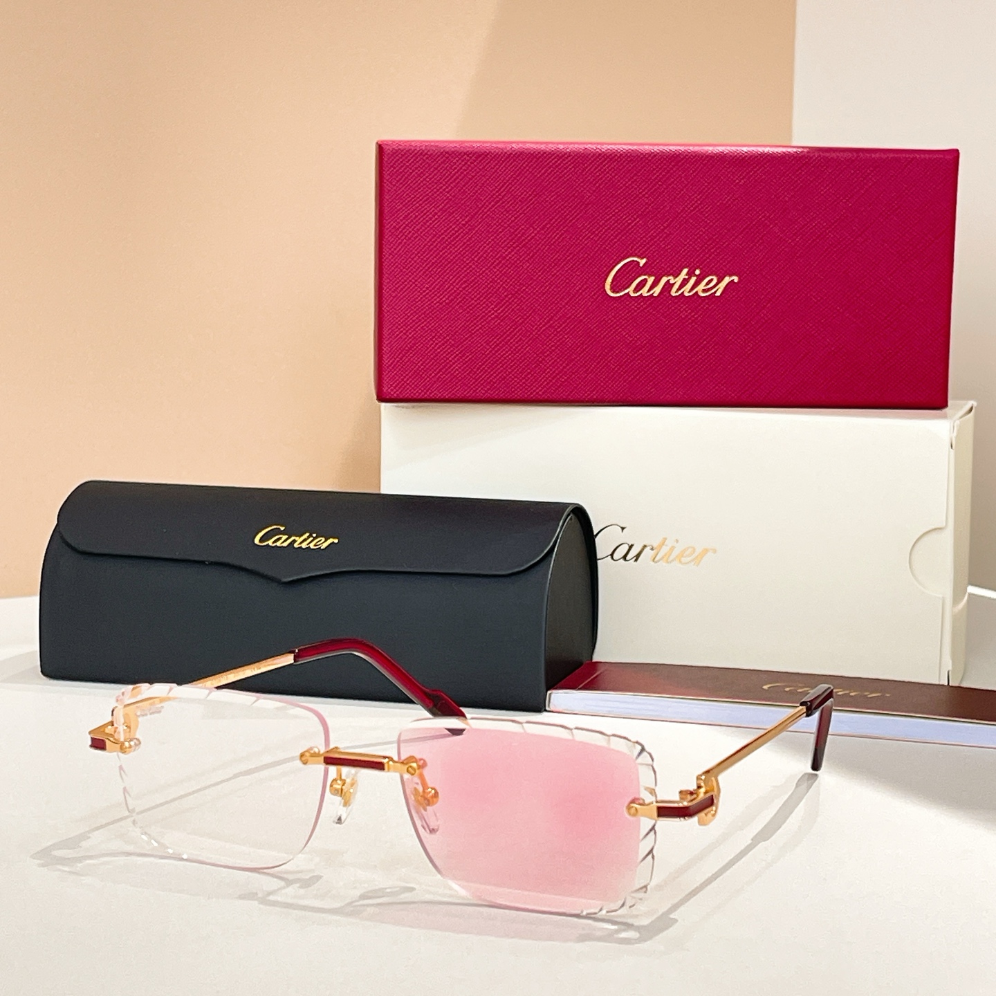 Cartie*✨✨✨MODEL：CT0671S✨✨✨SIZE 55口17-145✨✨✨变色镜片～