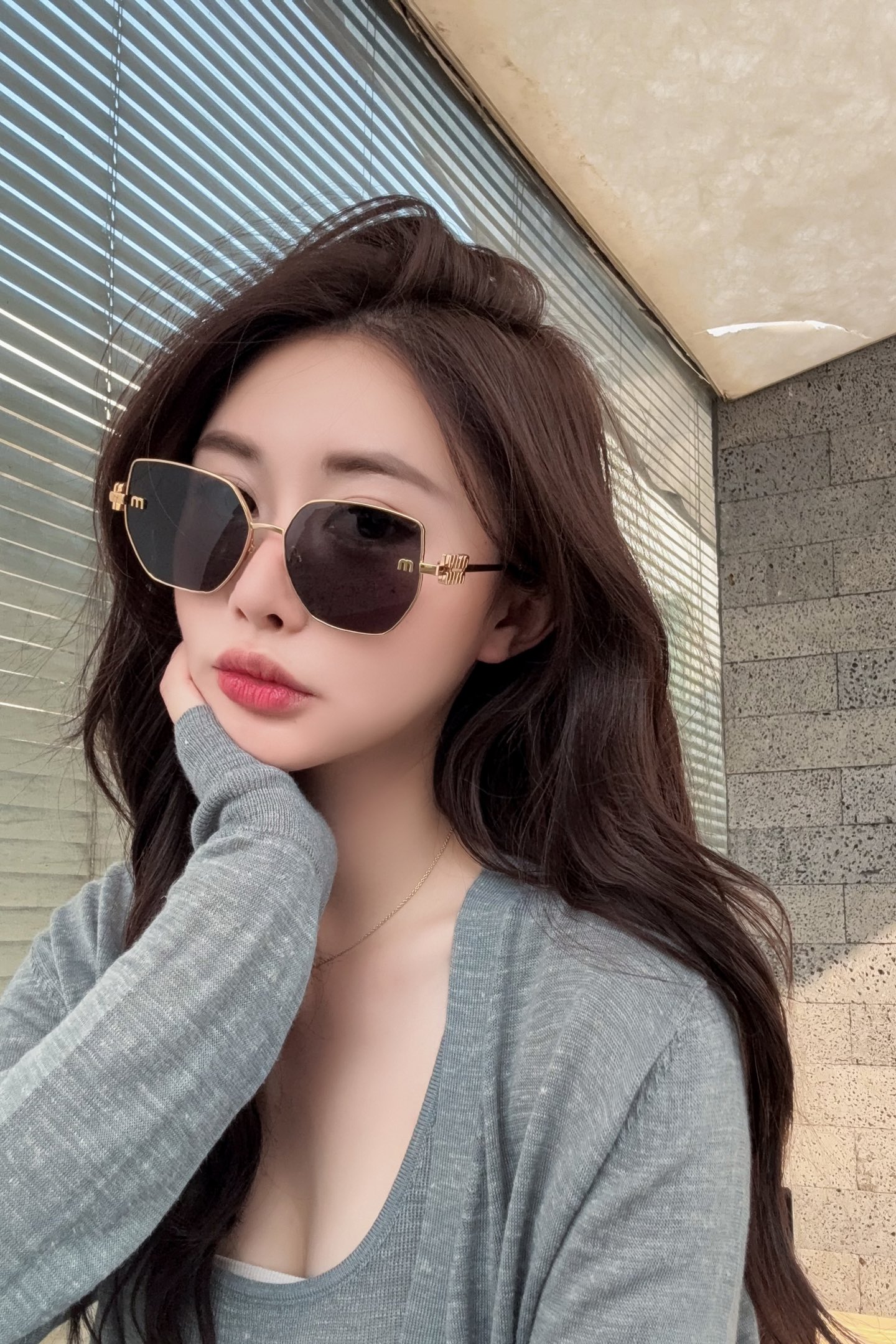 MIU MI*🎀🎀🎀MODELMU57ZS🎀🎀🎀SIZE：58口18-145🎀🎀🎀 