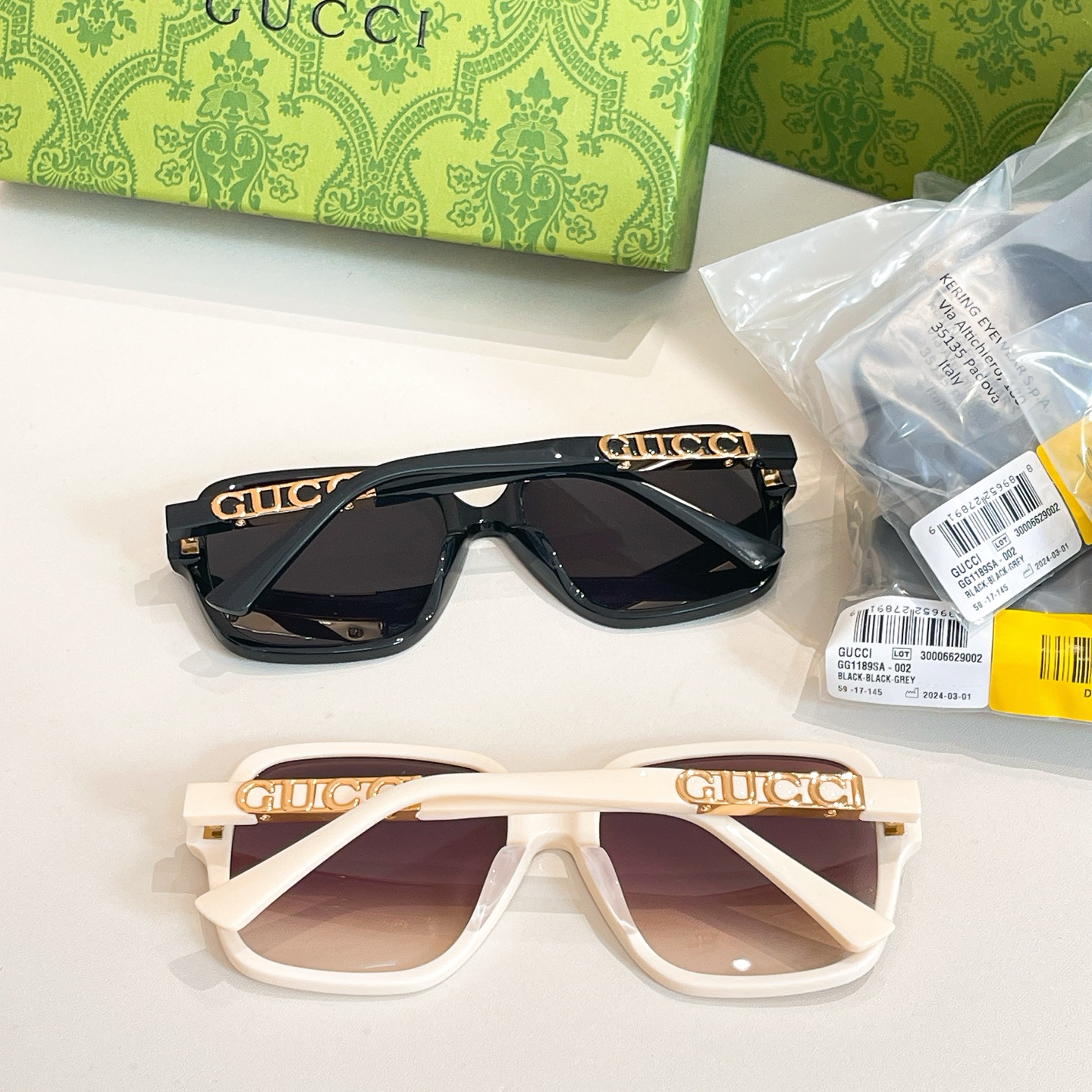 GUCC*🐝🐝🐝MODEL：GG1189SA🐝🐝🐝SIZE：59口17-145🐝🐝🐝高版本~~