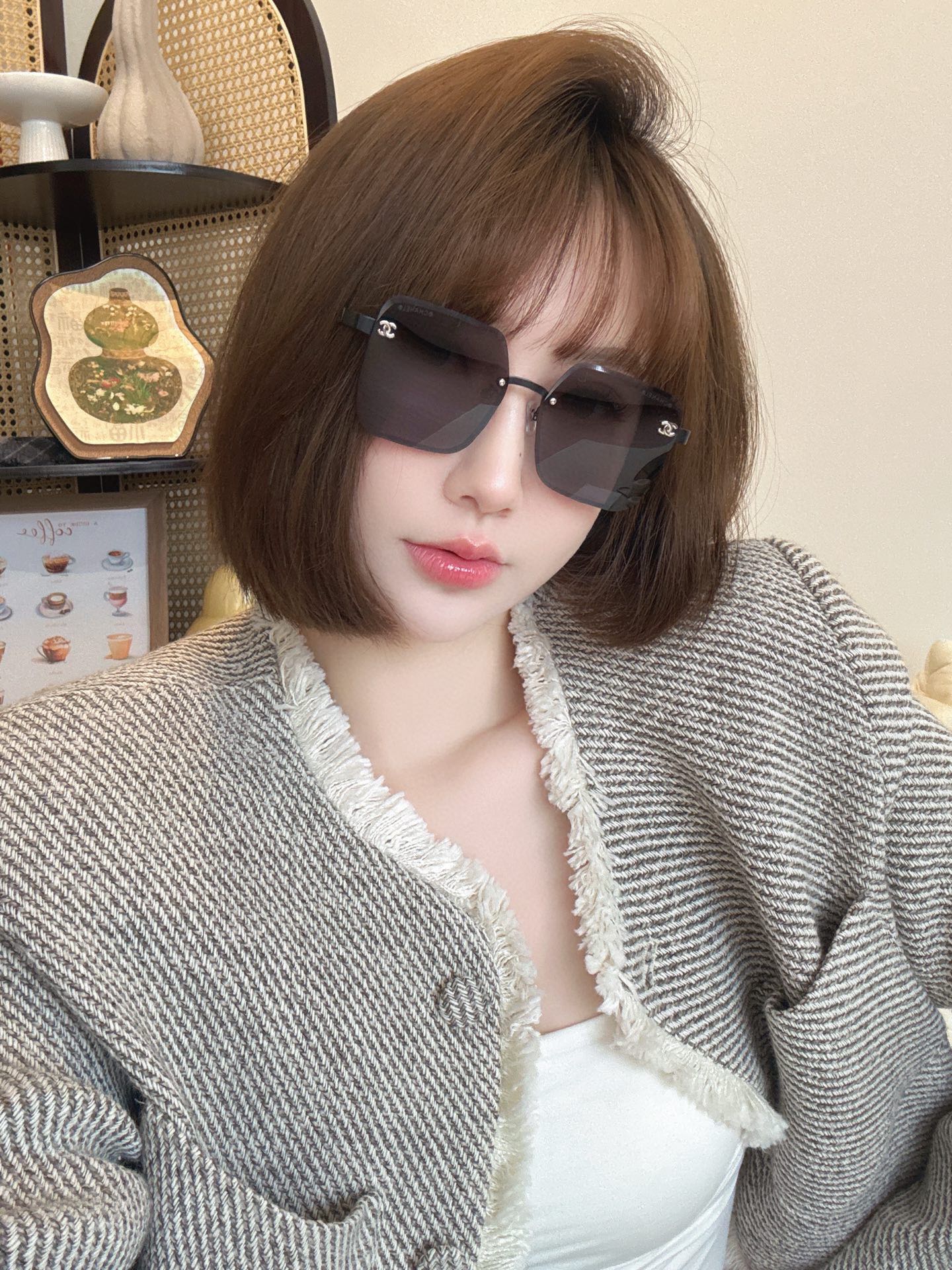 CHANE*🌸🌸🌸MODEL：CH7357🌸🌸🌸SIZE：56口16-145🌸🌸🌸