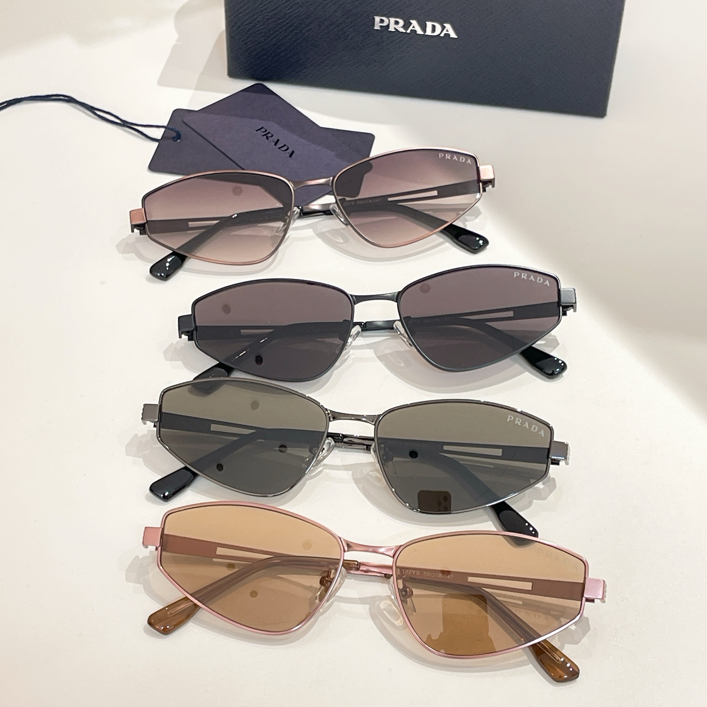 PRAD*⭐️⭐️⭐️MODEL PR 122YS⭐️⭐️⭐️SIZE：59口16-147⭐️⭐️⭐️ 