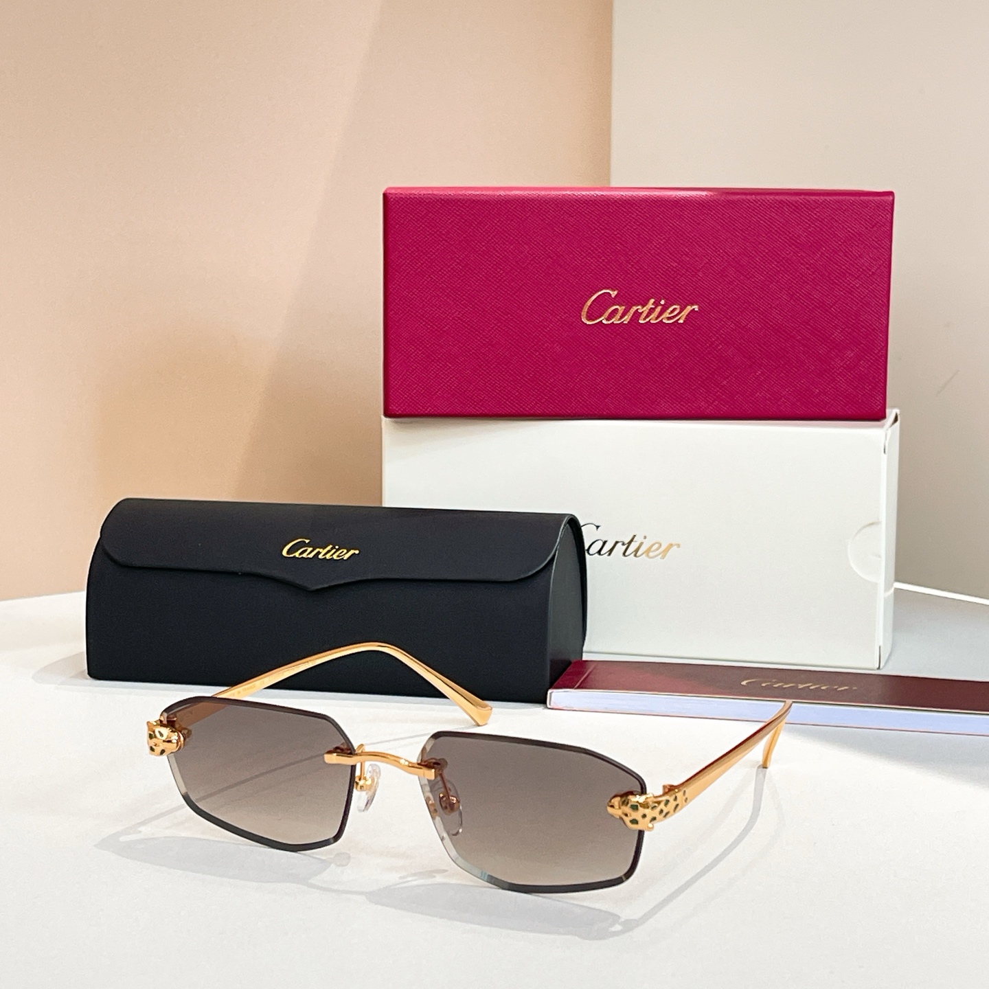 Cartie*✨✨✨MODEL：CT0583S  ✨✨✨SIZE 55口19-130✨✨✨太阳～，变色镜