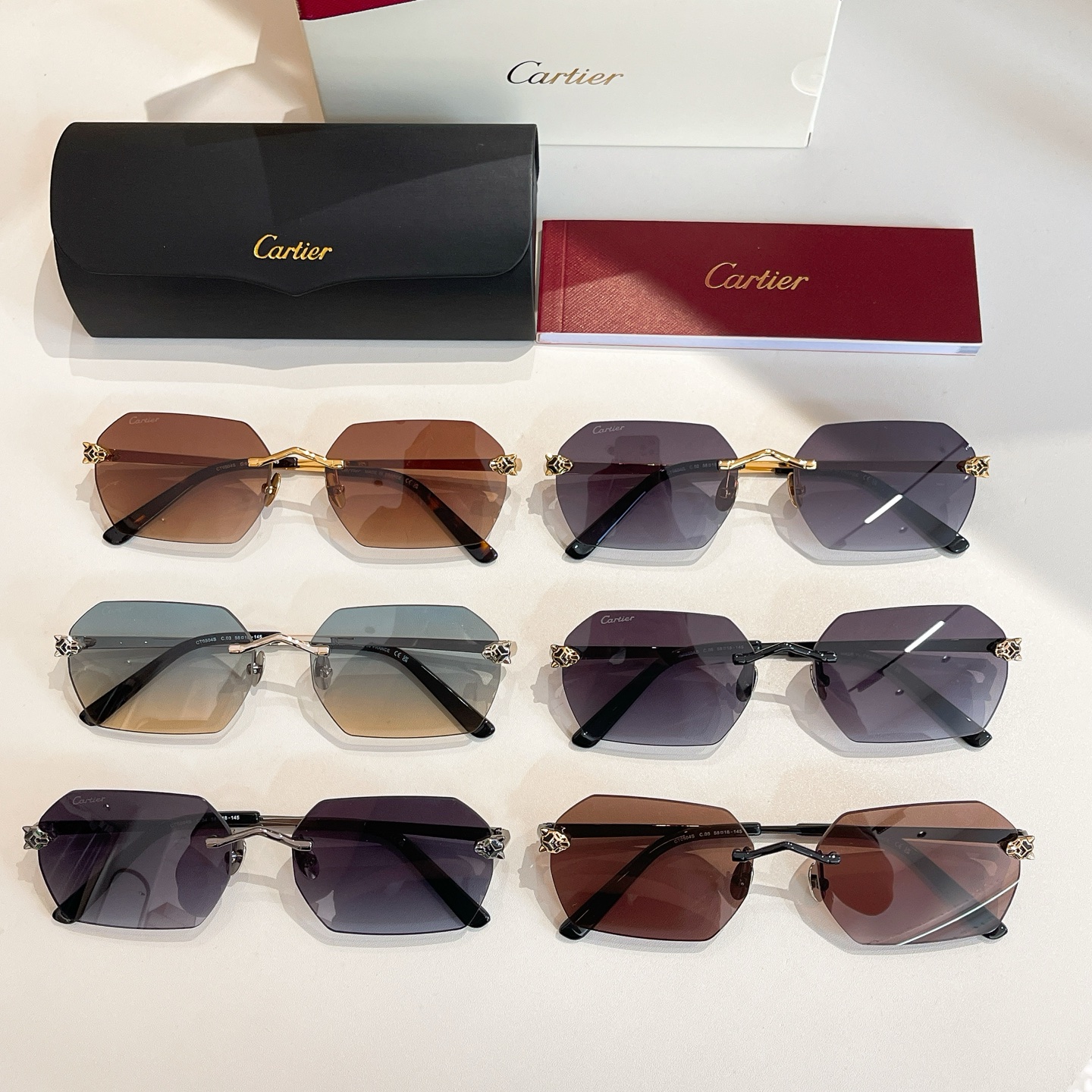 Cartie*✨✨✨MODEL：CT0504S  ✨✨✨SIZE 55口19-130✨✨✨～