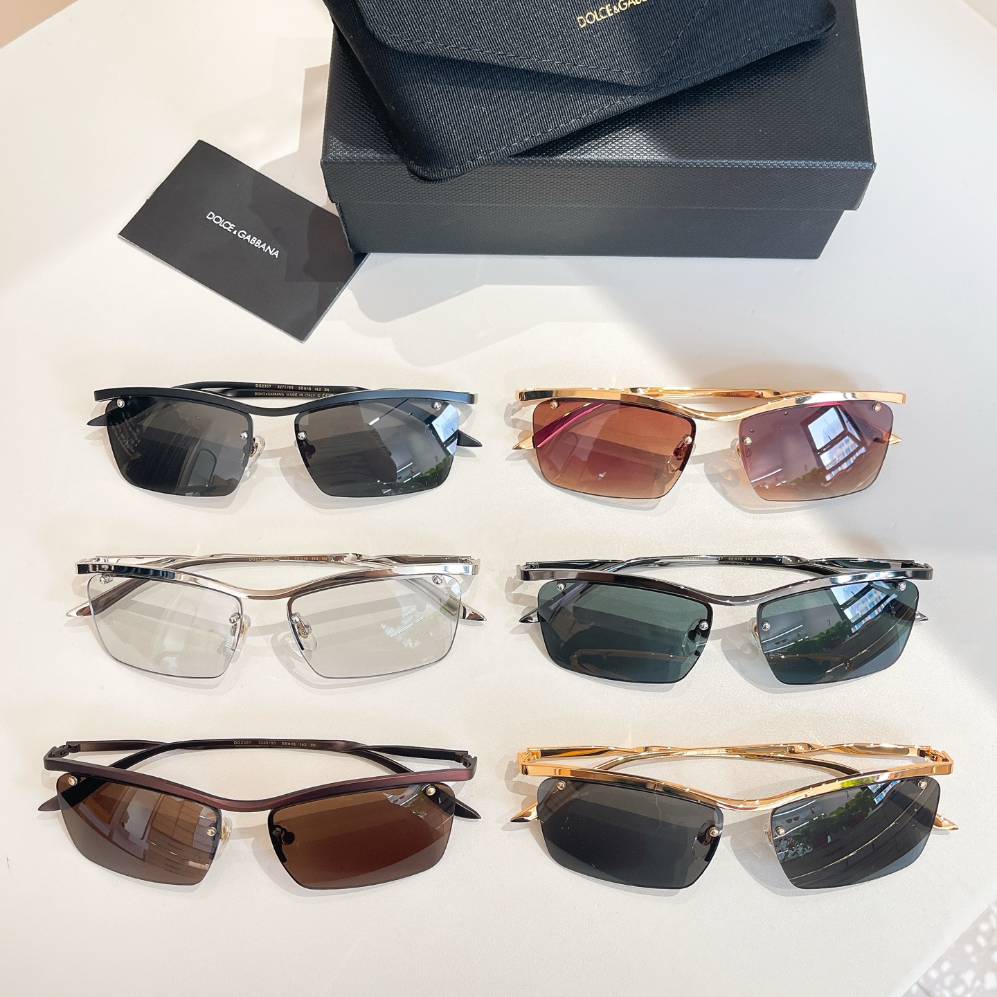 DOLCE & GABBAN*🌟🌟🌟MODEL：DG2307  🌟🌟🌟SIZE59口16-142🌟🌟🌟