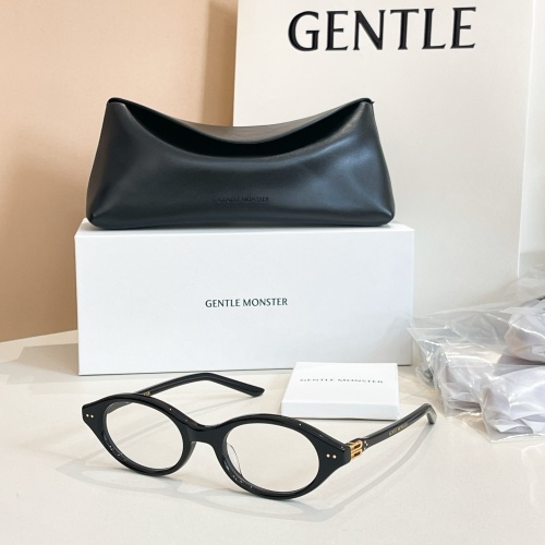 Gentle Monster Corori Black Frame Oval Eye Glasses - Stylish & Protective 1 Gentle Monster Corori Black Frame Oval Eye Glasses - Stylish & Protective