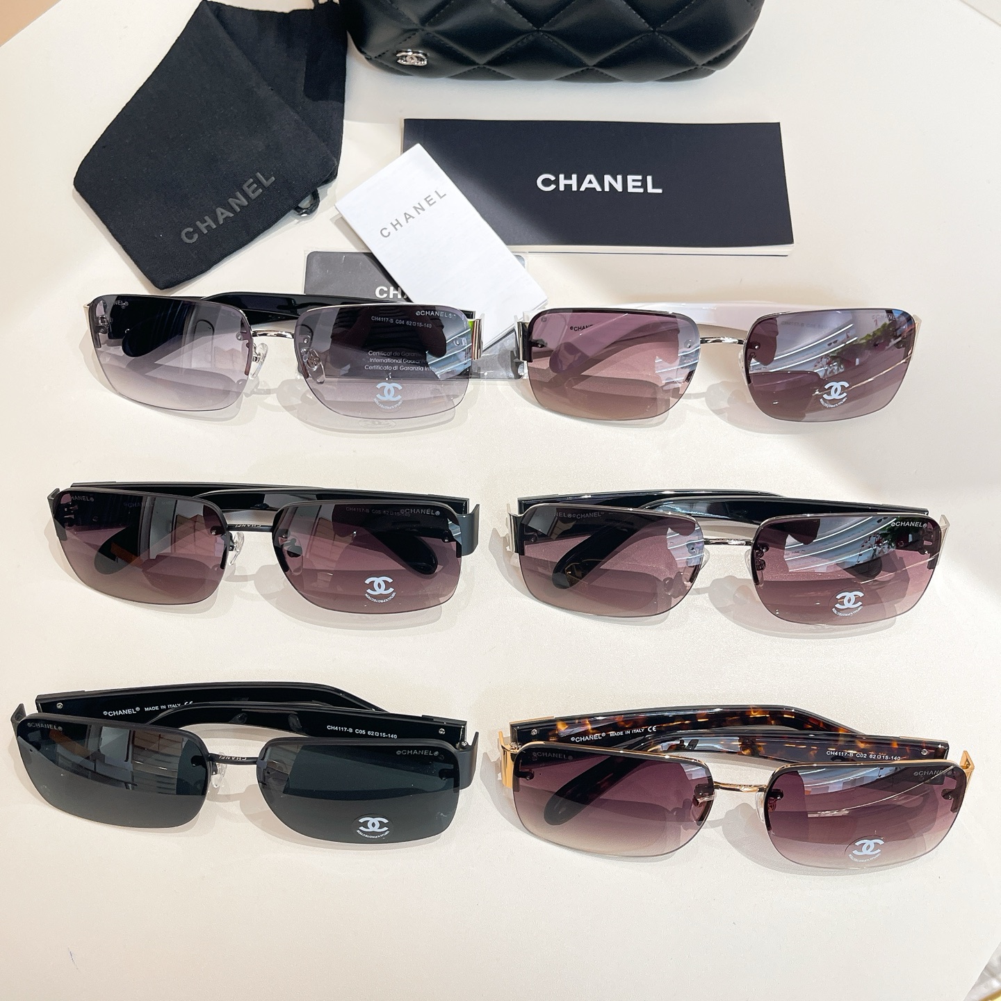 CHANEL✨✨✨MODEL：CH4117-B✨✨✨ SIZE：56口16-130✨ ✨✨ 