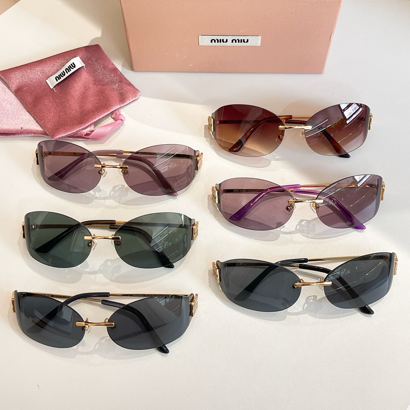 MIU MI*🎀🎀🎀MODEL SMU68w 🎀🎀🎀SIZE：61口16-130🎀🎀🎀 