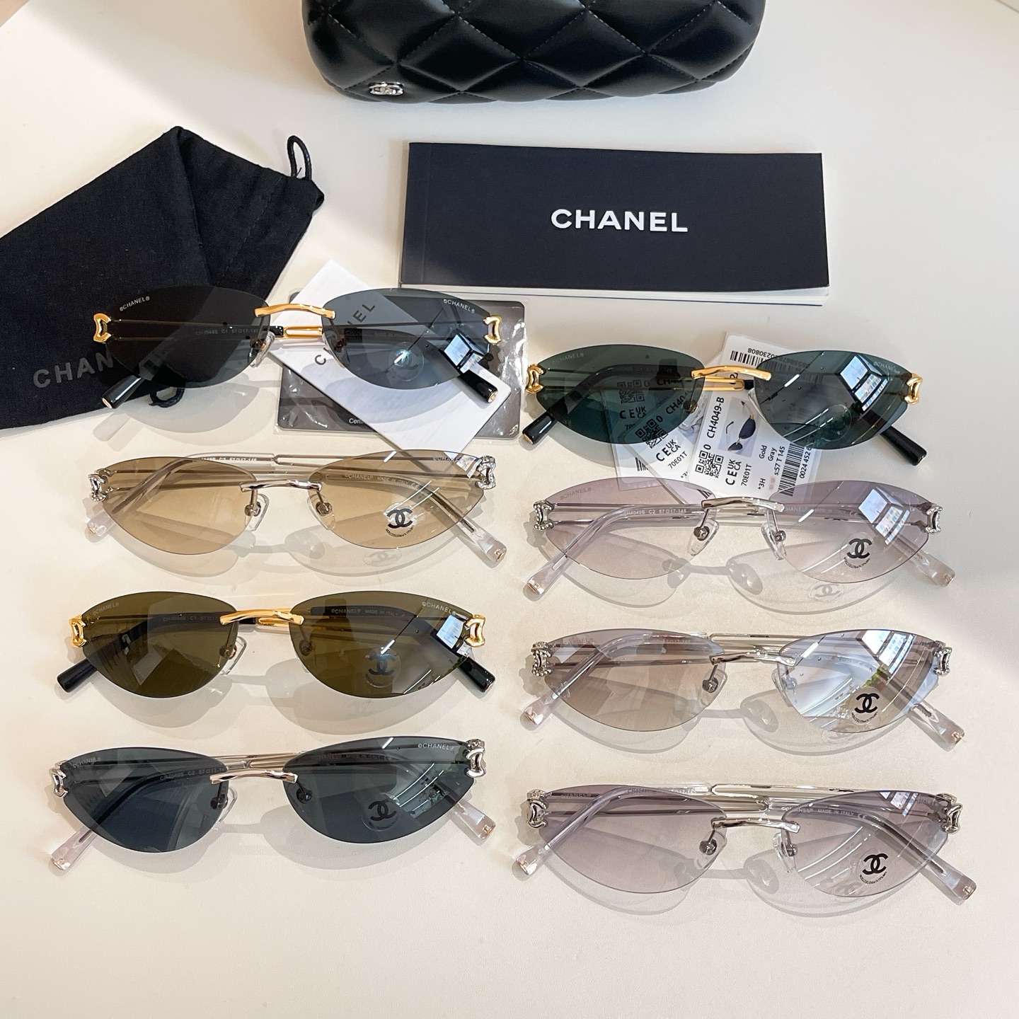 CHANEL✨✨✨MODEL：CH4049S  ✨✨✨ SIZE：56口16-130✨ ✨✨ 