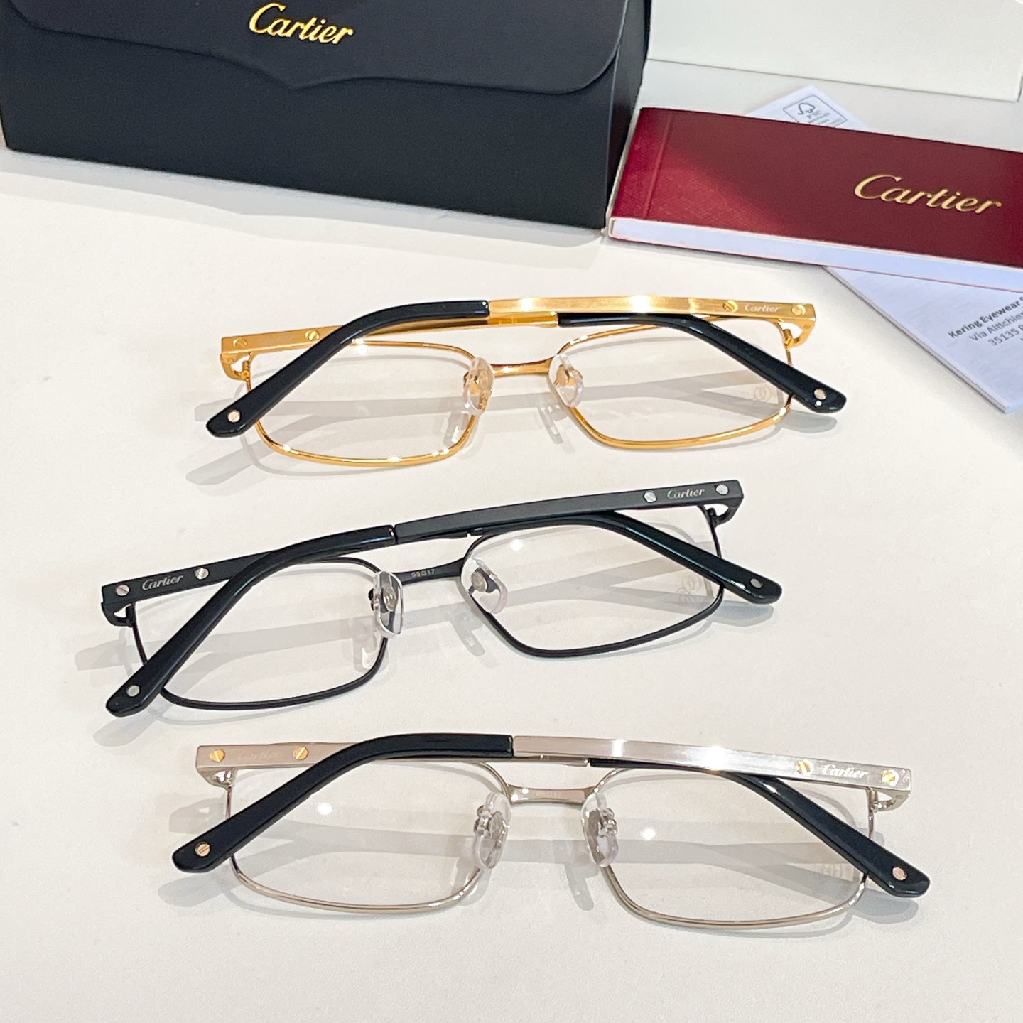 Cartie*✨✨✨MODEL：CT0555OA✨✨✨SIZE  57口20-145✨✨✨高版本～～钛～