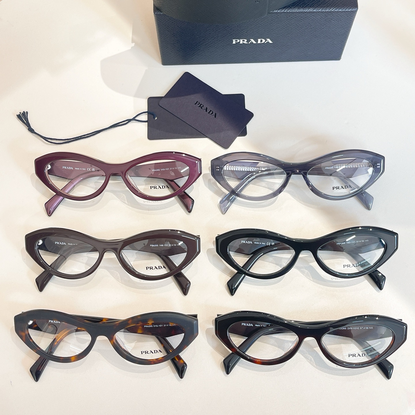 PRADA⭐️⭐️⭐️MODEL：PRA26s⭐️⭐️⭐️SIZE：51口18-145⭐️⭐️⭐️