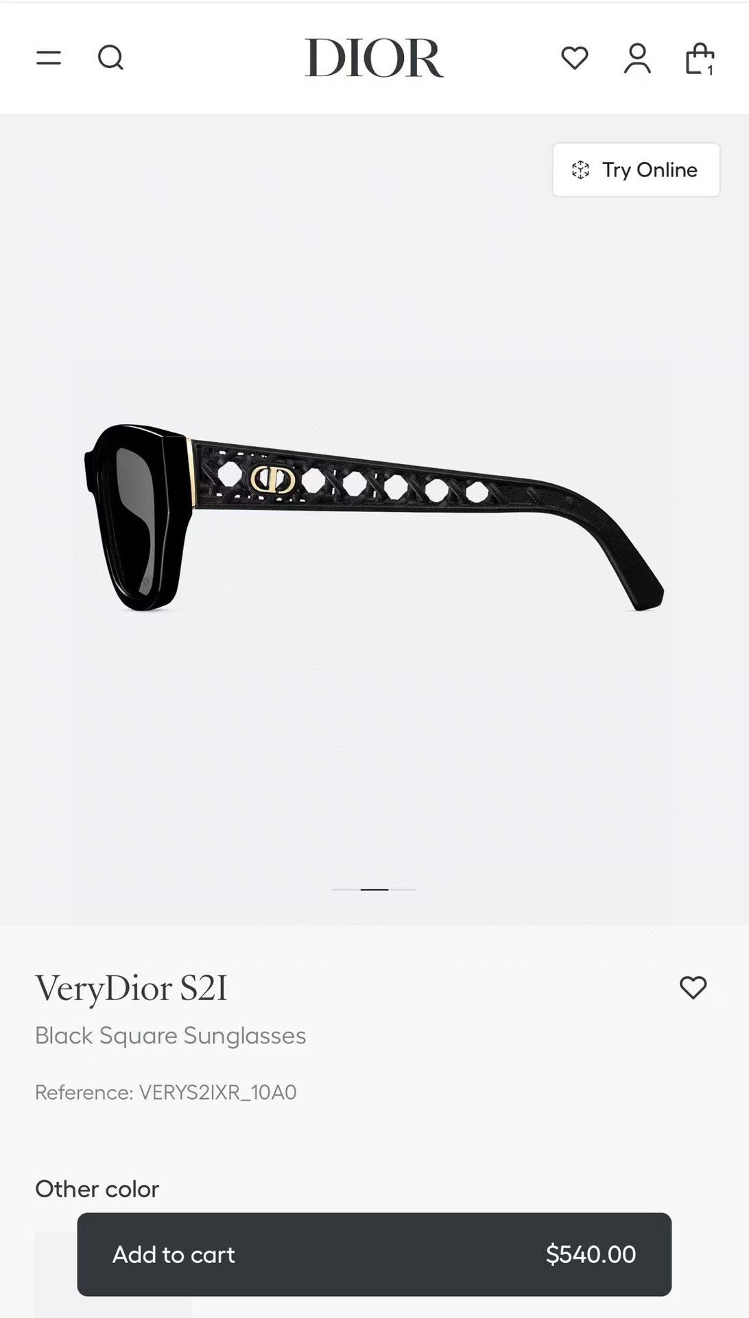 DIO*🌟🌟🌟MODEL：VeryDior S2F  🌟🌟🌟SIZE：52口18-145🌟🌟🌟