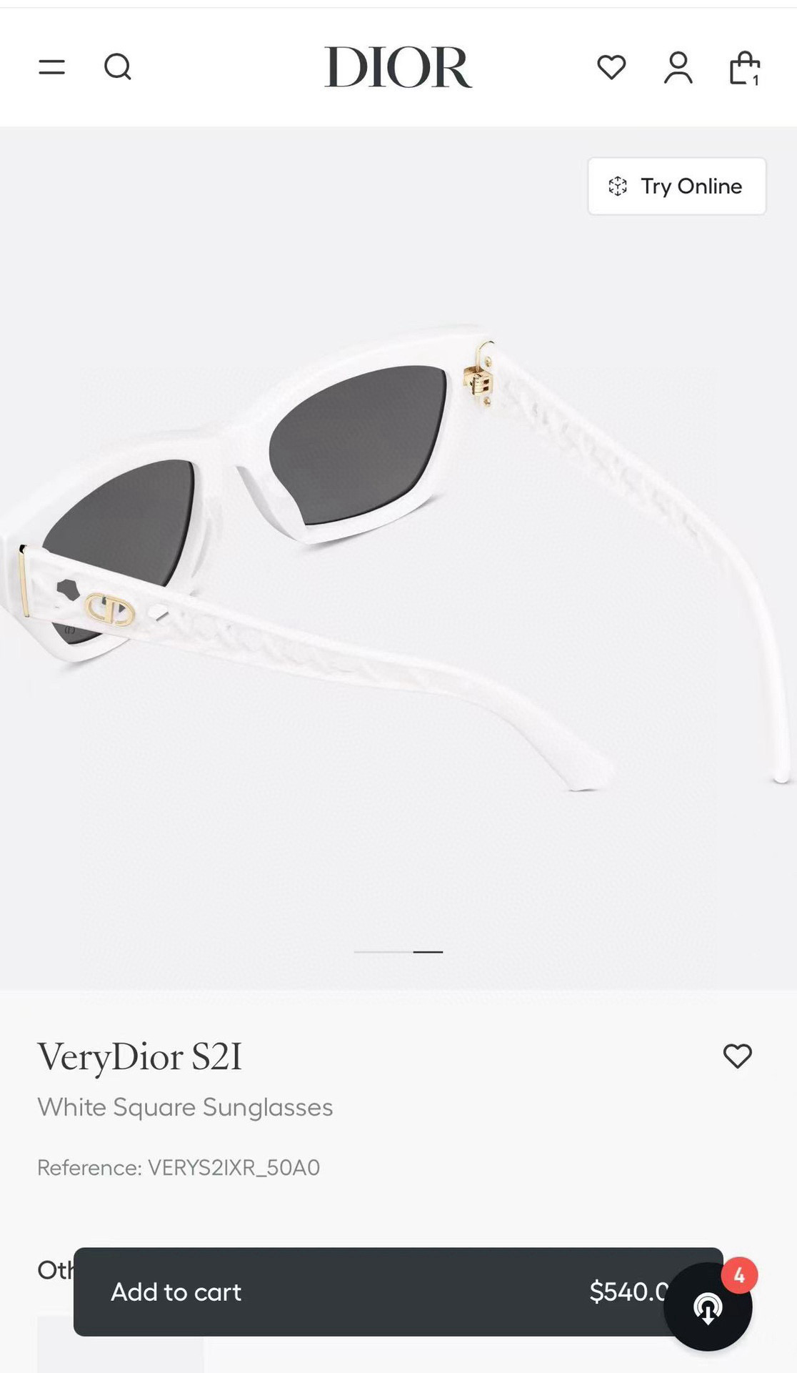 DIO*🌟🌟🌟MODEL：VeryDior S2F  🌟🌟🌟SIZE：52口18-145🌟🌟🌟