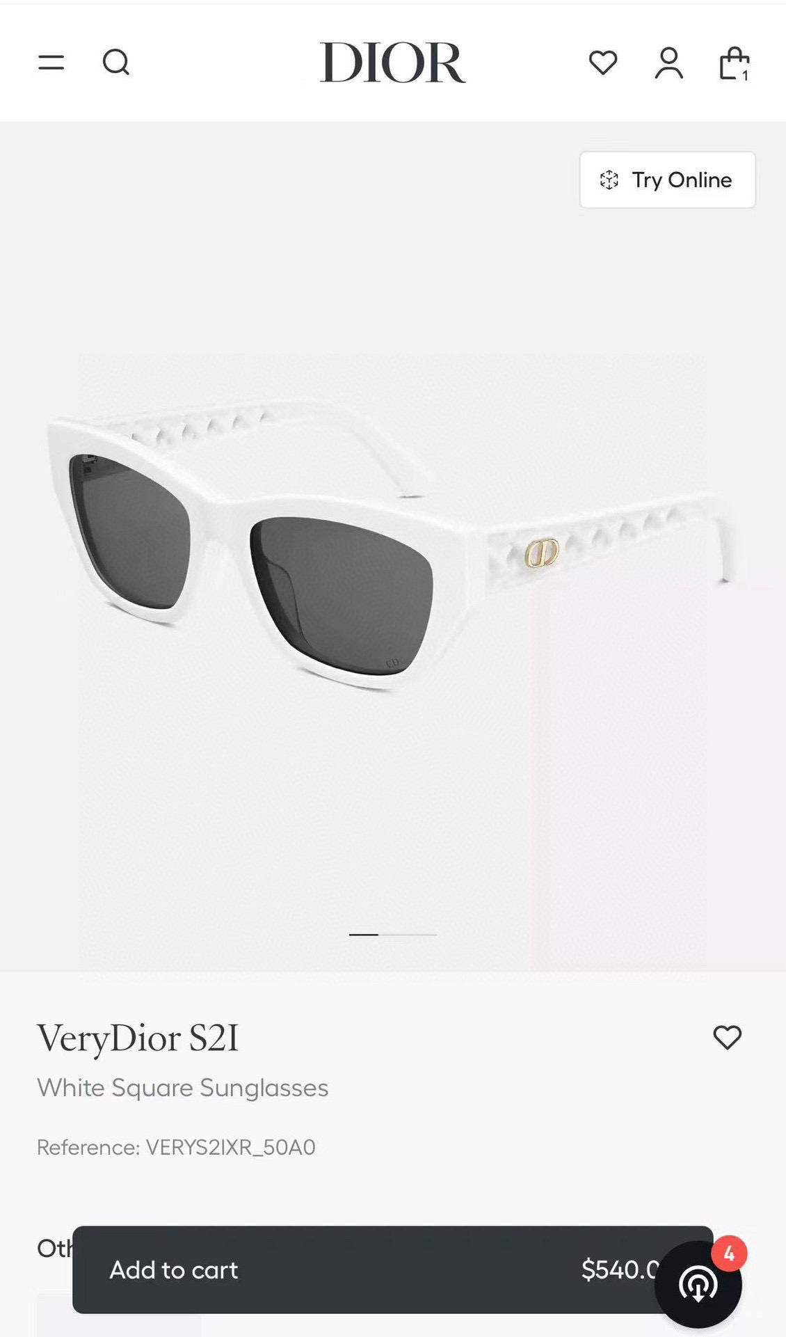 DIO*🌟🌟🌟MODEL：VeryDior S2F  🌟🌟🌟SIZE：52口18-145🌟🌟🌟