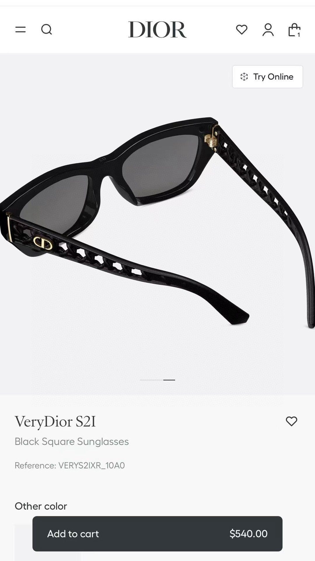 DIO*🌟🌟🌟MODEL：VeryDior S2F  🌟🌟🌟SIZE：52口18-145🌟🌟🌟