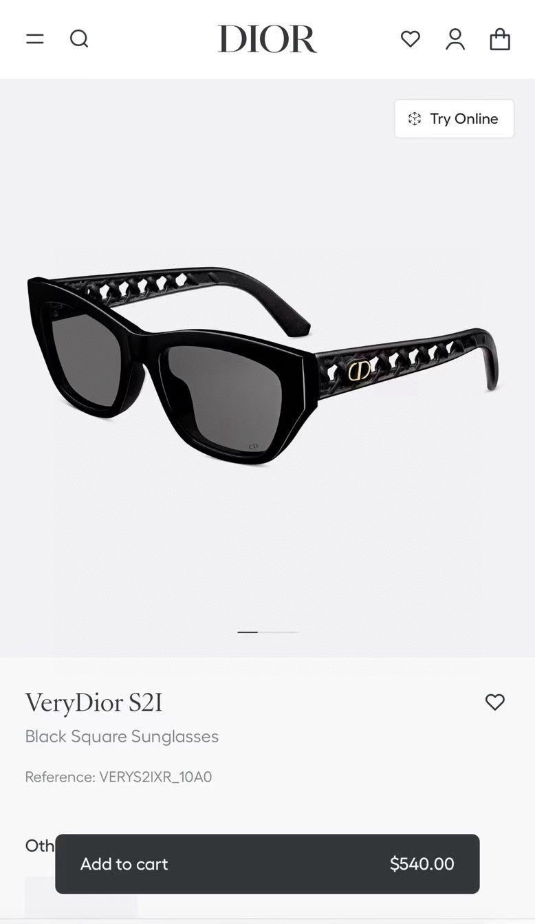 DIO*🌟🌟🌟MODEL：VeryDior S2F  🌟🌟🌟SIZE：52口18-145🌟🌟🌟