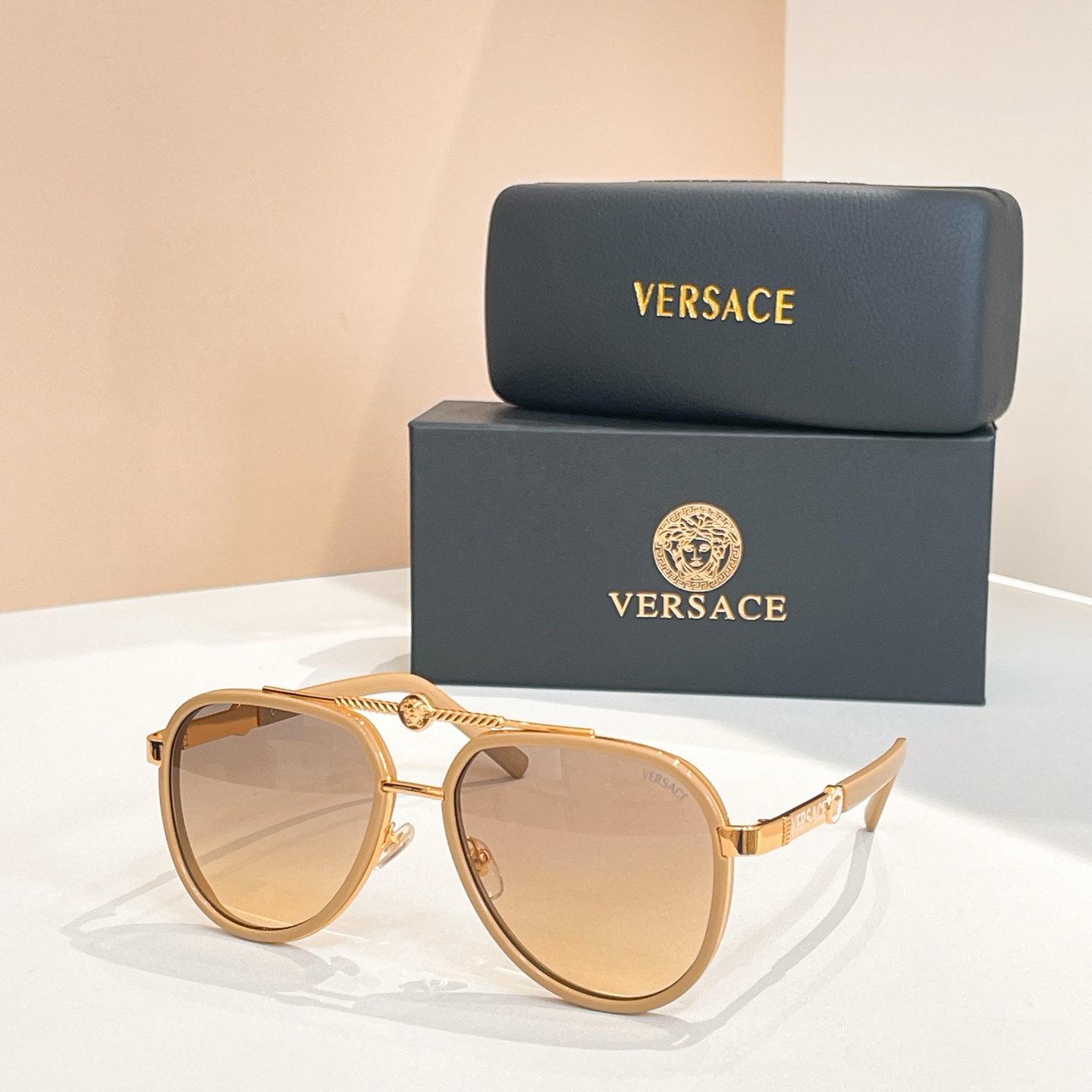 VERSACE🌟🌟🌟MODELVE6815🌟🌟🌟SIZE58口17-142🌟🌟🌟
