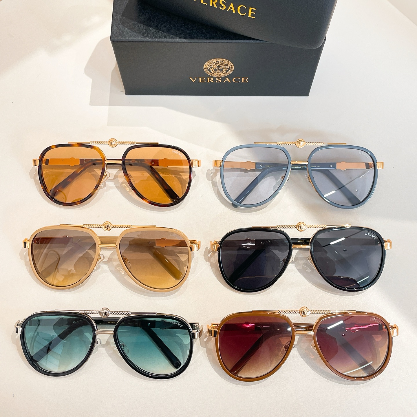 VERSACE🌟🌟🌟MODELVE6815🌟🌟🌟SIZE58口17-142🌟🌟🌟