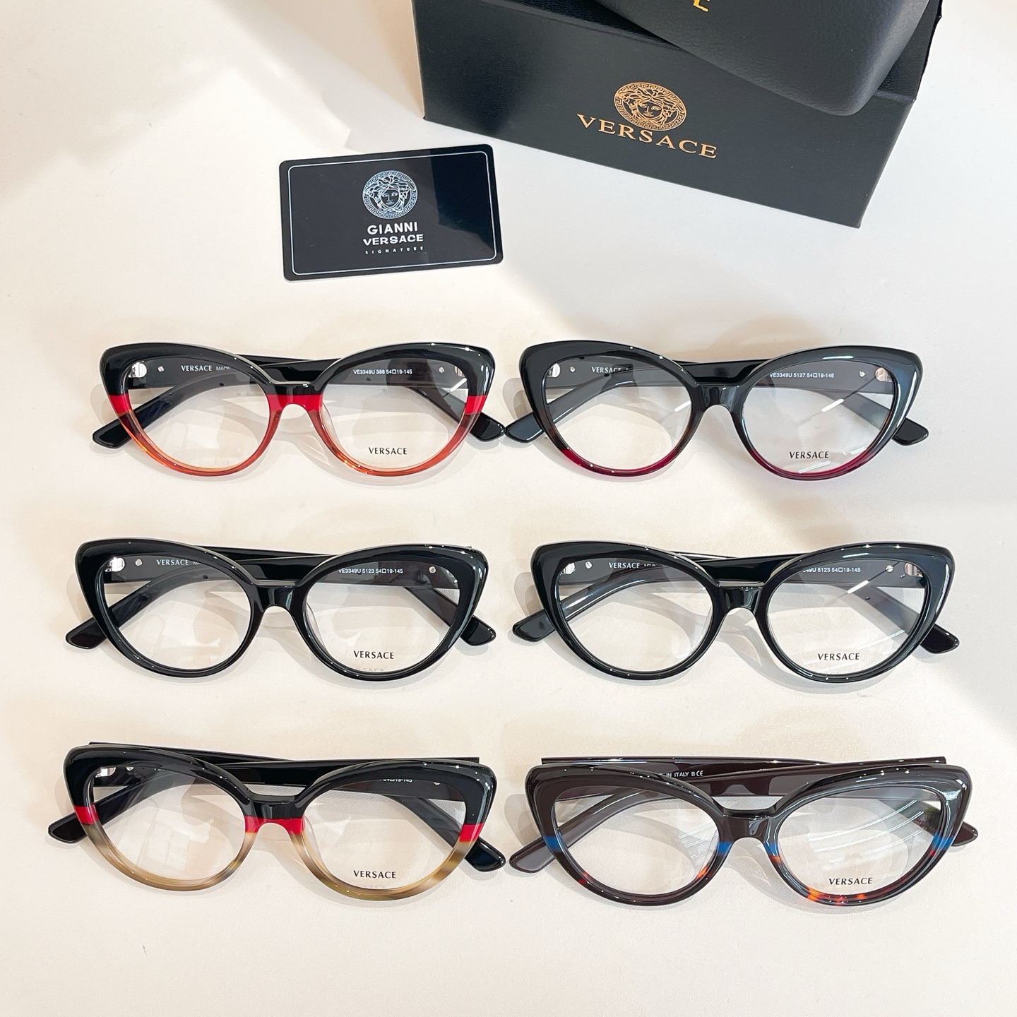 VERSACE🌟🌟🌟MODELVE3349U🌟🌟🌟SIZE54口19-145🌟🌟🌟