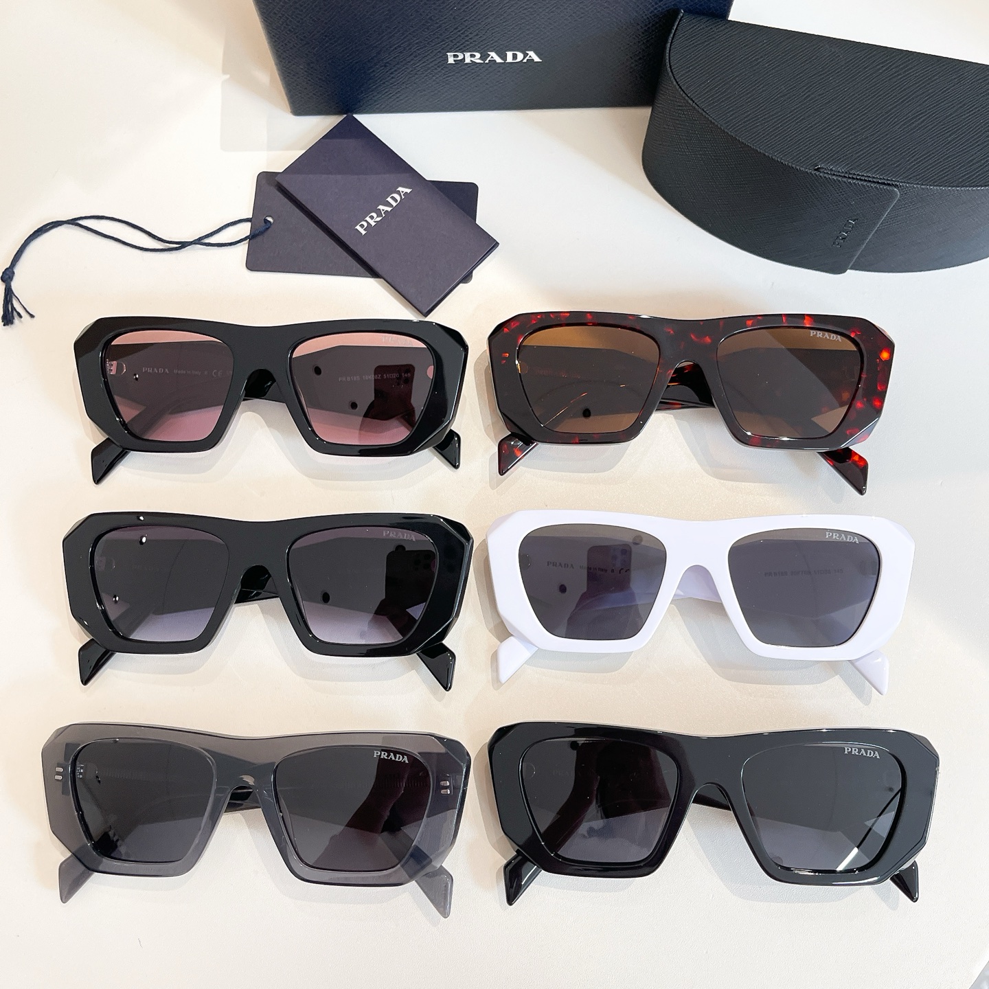 PRADA⭐️⭐️⭐️MODEL：PRB18S⭐️⭐️⭐️SIZE：51口20-145⭐️⭐️⭐️