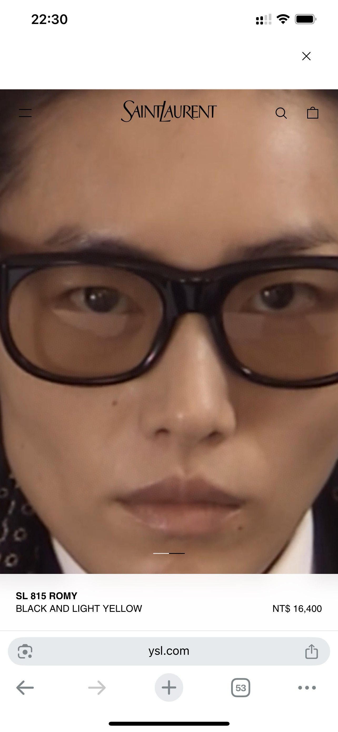 SAINT LAUREN*💫💫💫MODEL：SL 815 💫💫💫SIZE：66口10-145💫💫💫