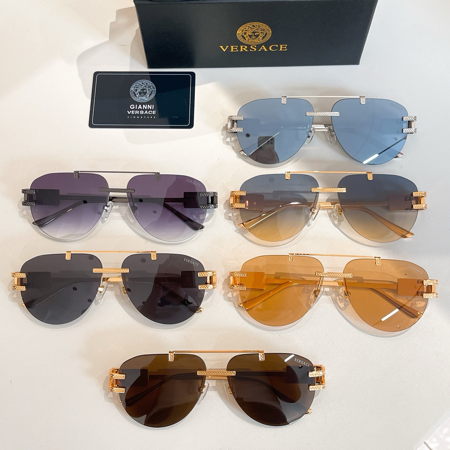VERSACE🌟🌟🌟MODELVE6798 🌟🌟🌟SIZE65口17-145🌟🌟🌟