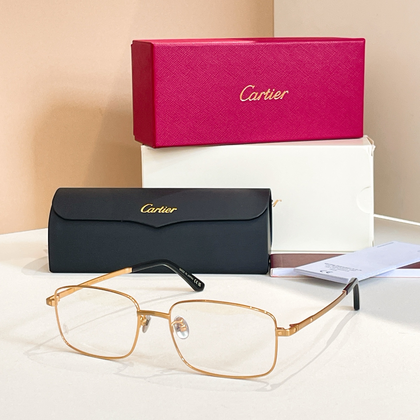 Cartie*✨✨✨MODEL：CT0576OA✨✨✨SIZE 58口15-145✨✨✨钛～～