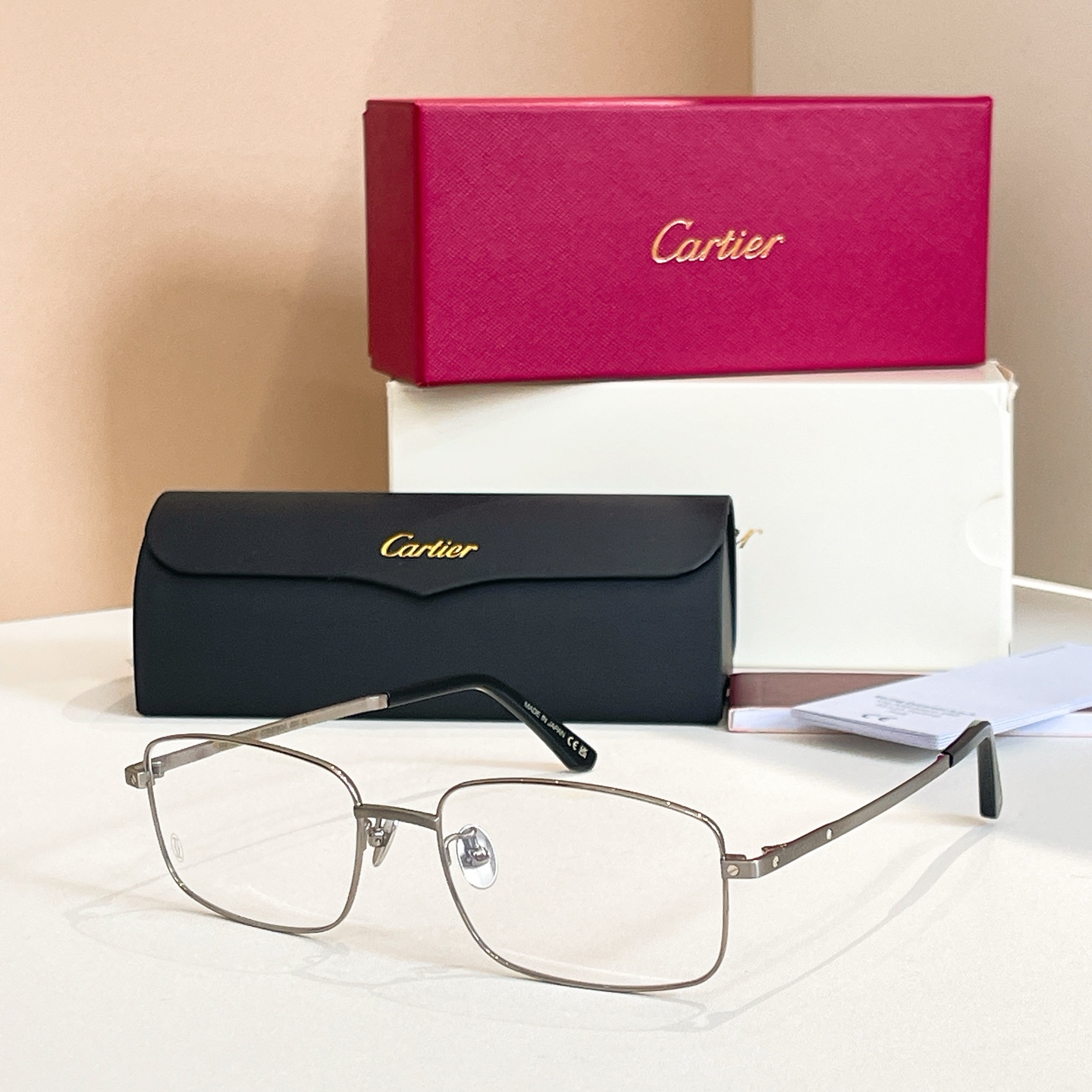 Cartie*✨✨✨MODEL：CT0576OA✨✨✨SIZE 58口15-145✨✨✨钛～～