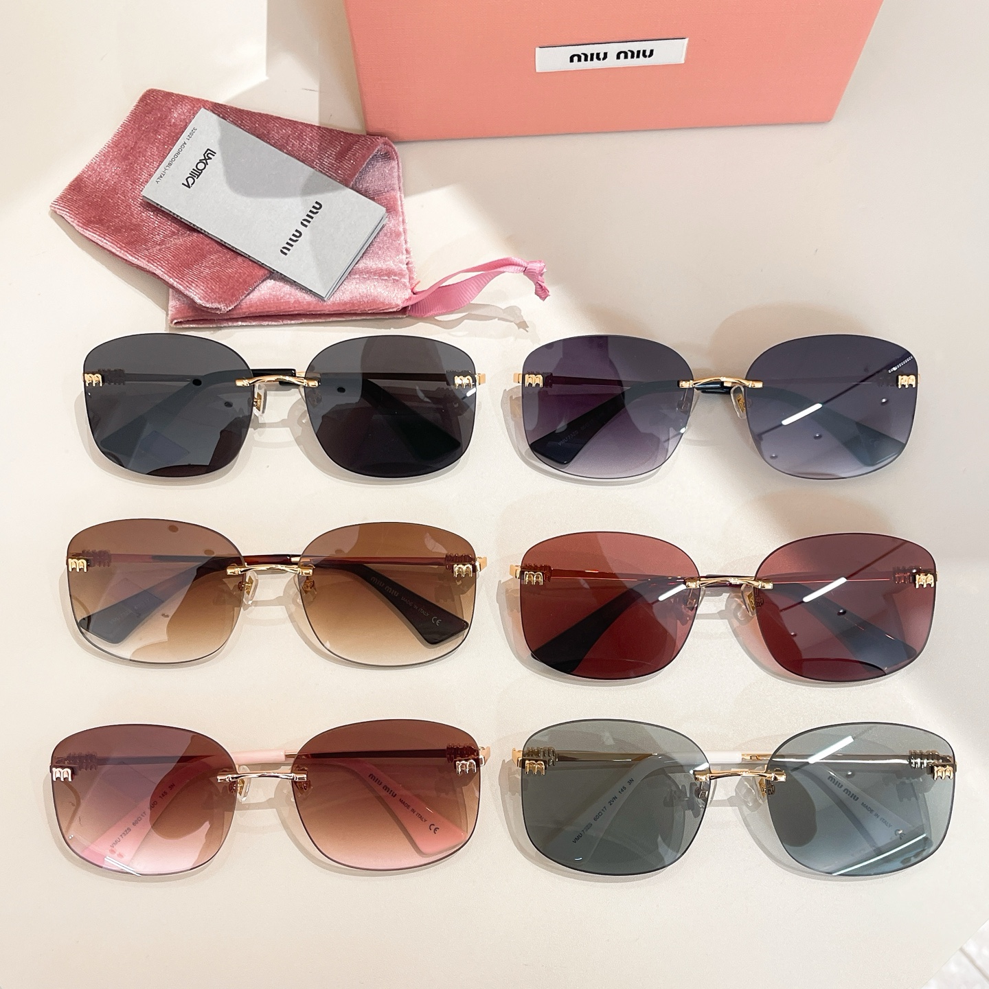 MIU MI*🎀🎀🎀MODELVMU 73ZS🎀🎀🎀SIZE：60口17-145🎀🎀🎀