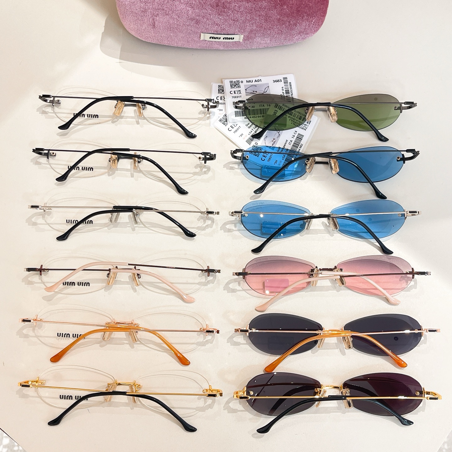 ￼ MIU MIU✨✨✨MODELMU A01✨✨✨SIZE：54口16-140✨✨✨ 