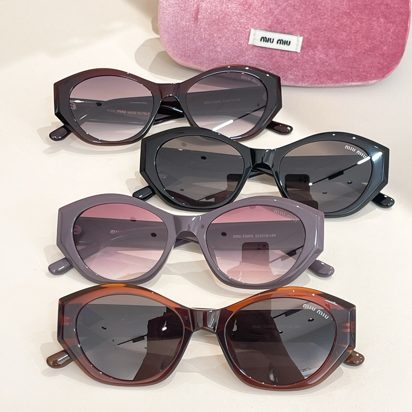 ￼ MIU MIU✨✨✨MODELSMU 53WS✨✨✨SIZE：53口19-140✨✨✨ 