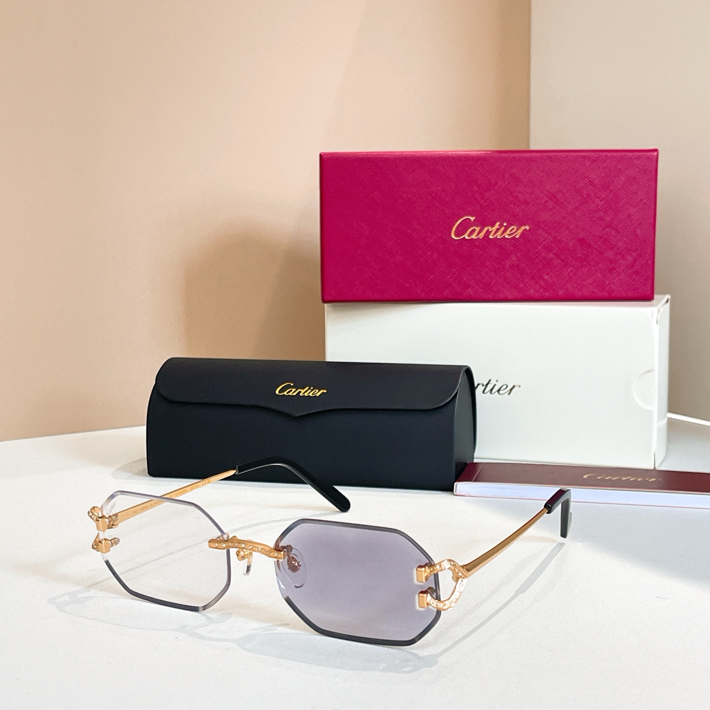 Cartie*✨✨✨MODEL：CT0589S✨✨✨SIZE 58口15-145✨✨✨太阳镜 变色片