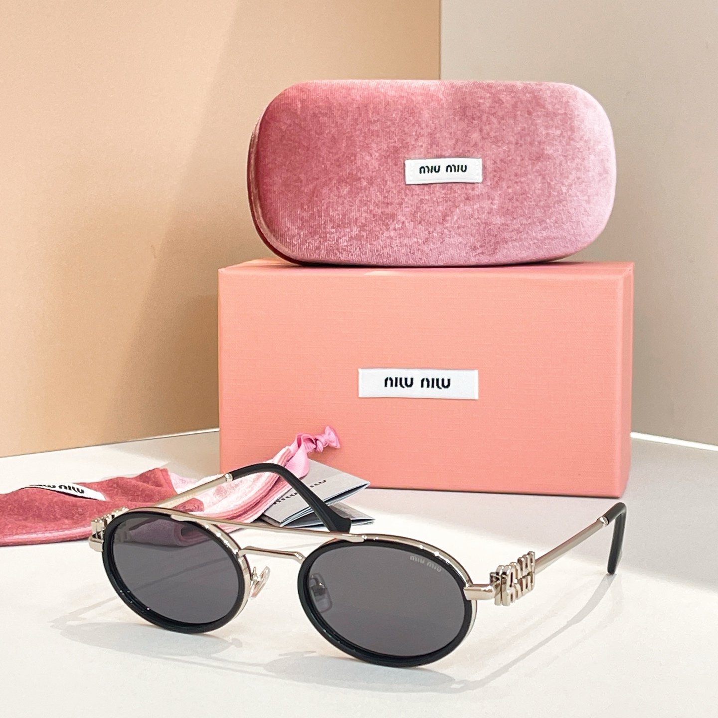 
MIU MI*🎀🎀🎀 MODEL MU 54ZS🎀🎀🎀SIZE：56口20-145🎀🎀🎀