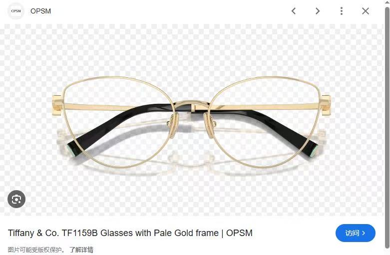 TIFFANY&Co.✨✨✨MODEL：TF1159B ✨✨✨ SIZE：60口17-140✨✨✨