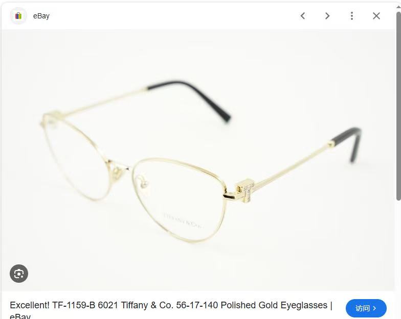 TIFFANY&Co.✨✨✨MODEL：TF1159B ✨✨✨ SIZE：60口17-140✨✨✨