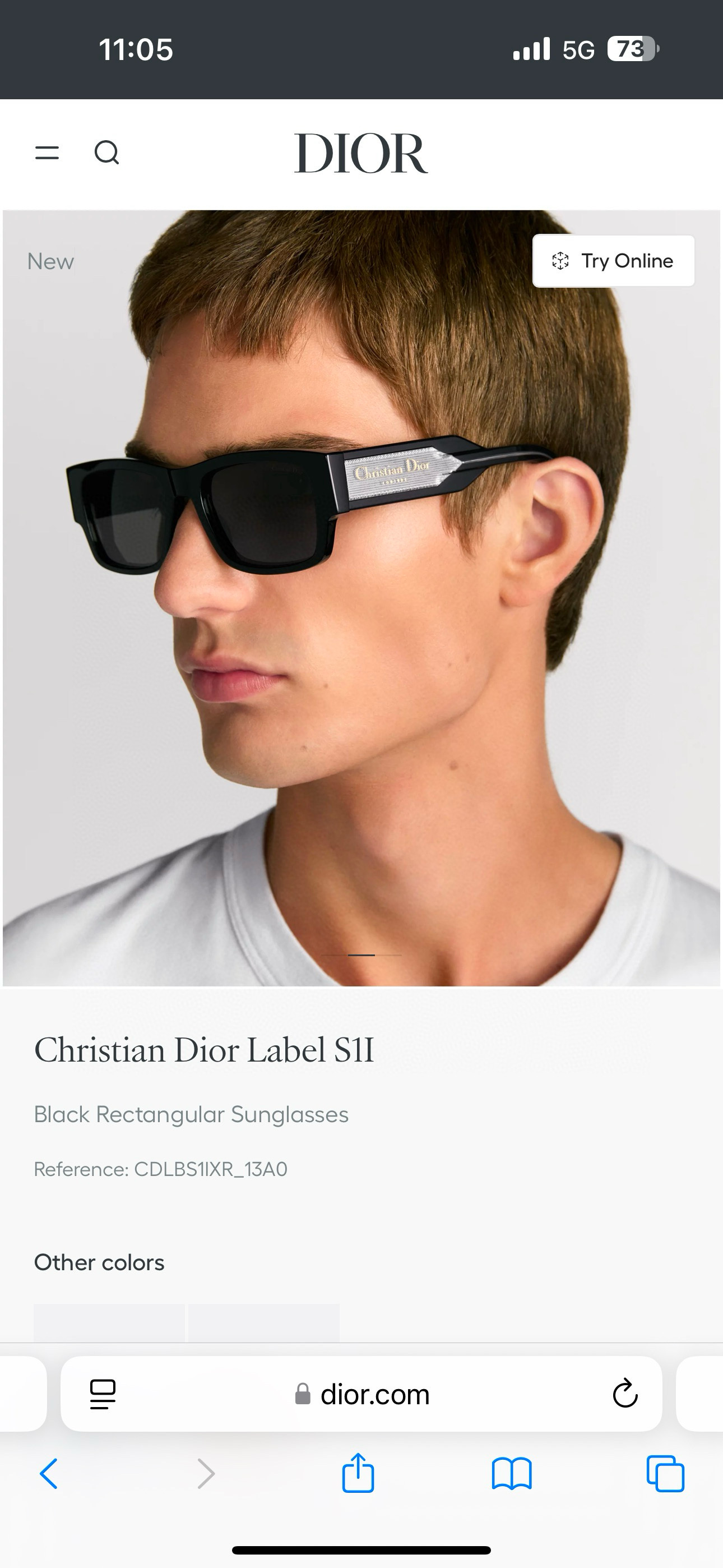 ￼ DIOR✨✨✨MODEL Dior Ladel S1F ✨✨✨SIZE75BHY125✨ 