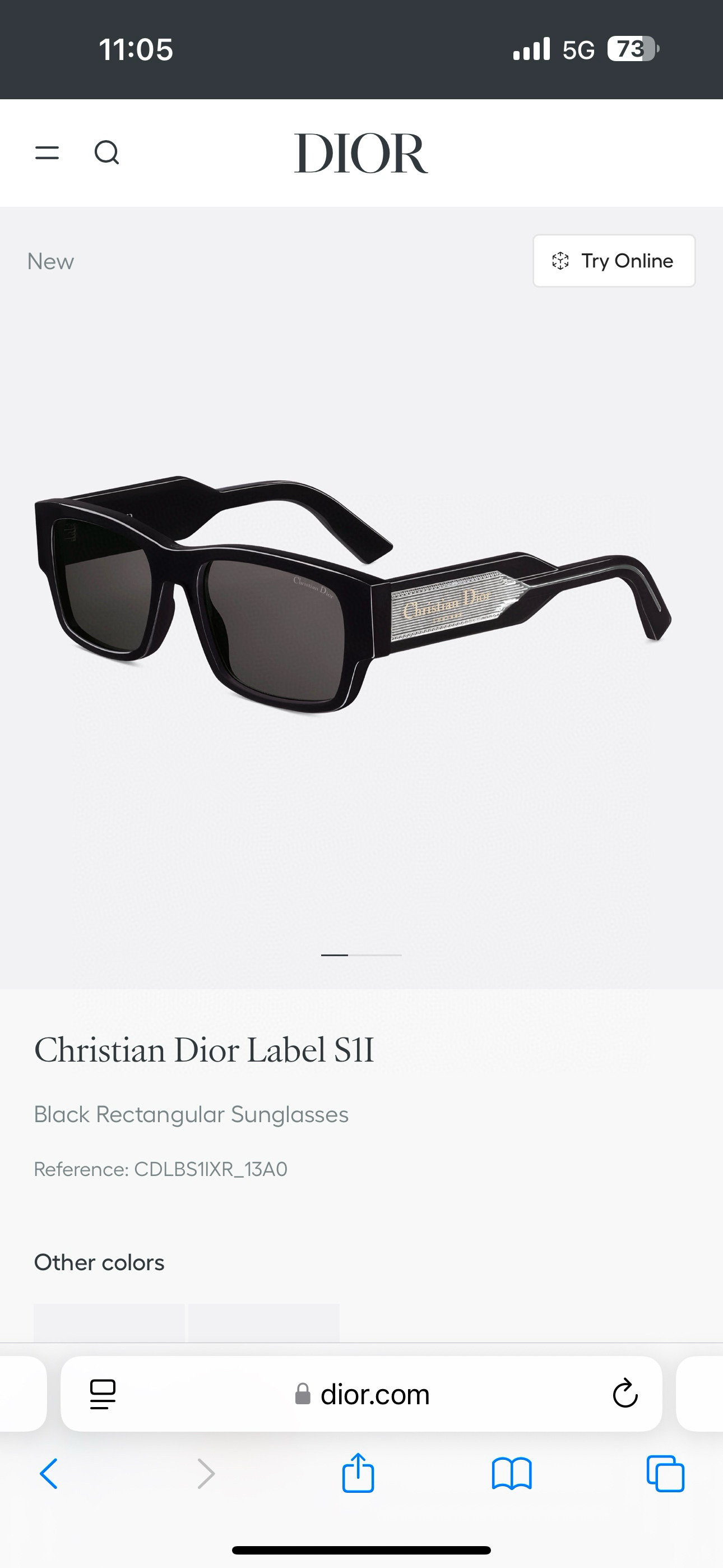 ￼ DIOR✨✨✨MODEL Dior Ladel S1F ✨✨✨SIZE75BHY125✨ 