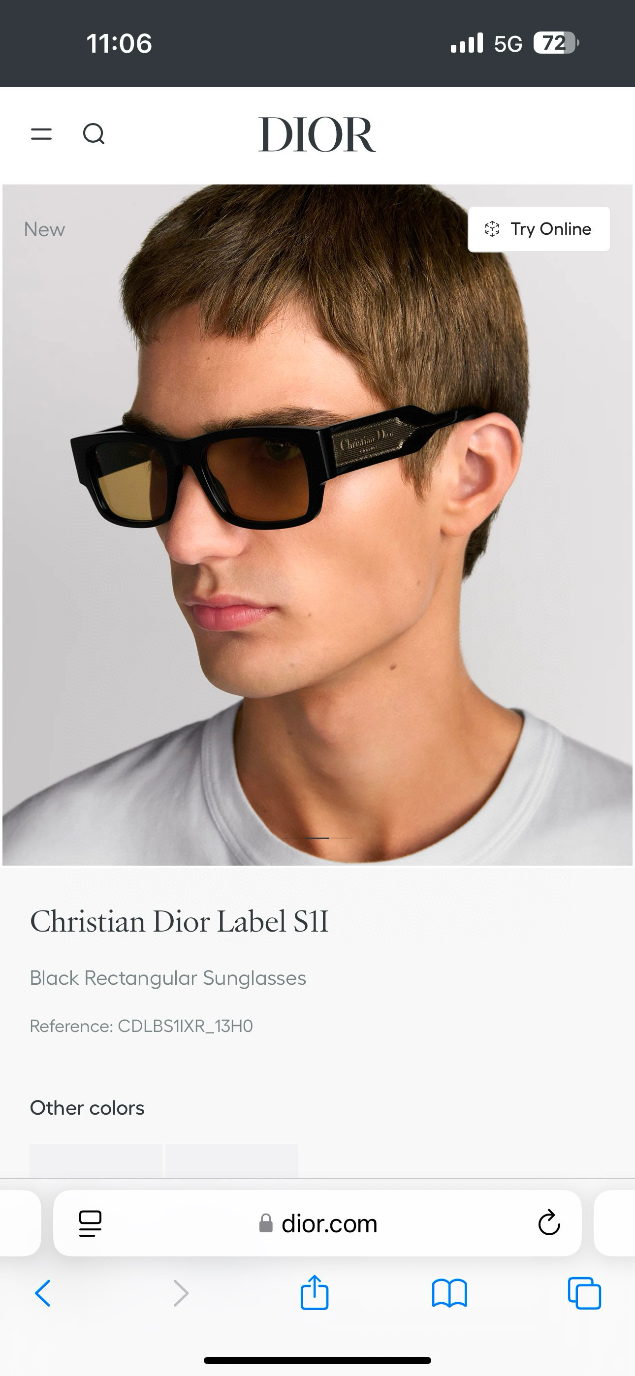 ￼ DIOR✨✨✨MODEL Dior Ladel S1F ✨✨✨SIZE75BHY125✨ 
