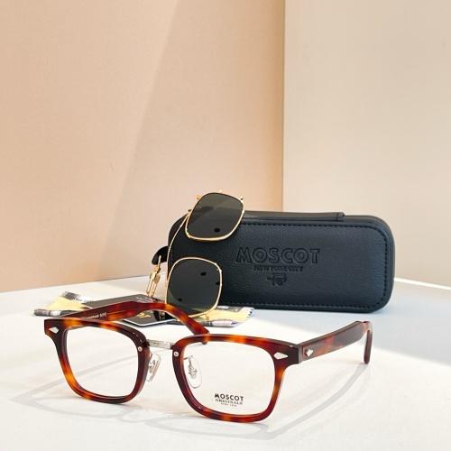 MOSCOT Chadwick Clip-On Sunglasses - 48mm - Tortoise Frame 1 MOSCOT Chadwick Clip-On Sunglasses - 48mm - Tortoise Frame