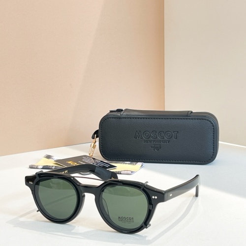 MOSCOT Baitsim Clip-On Sunglasses - Round Frame, Unisex Design 1 MOSCOT Baitsim Clip-On Sunglasses - Round Frame, Unisex Design