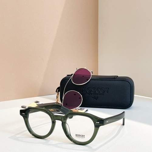 MOSCOT BAITSIM Clip-On Round Frame Eyeglasses - Style & Clarity Combined 1 MOSCOT BAITSIM Clip-On Round Frame Eyeglasses - Style & Clarity Combined