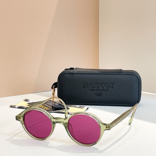 MOSCOT SCOOSH Round Sunglasses - 46mm Eye Size, Stylish and Protective