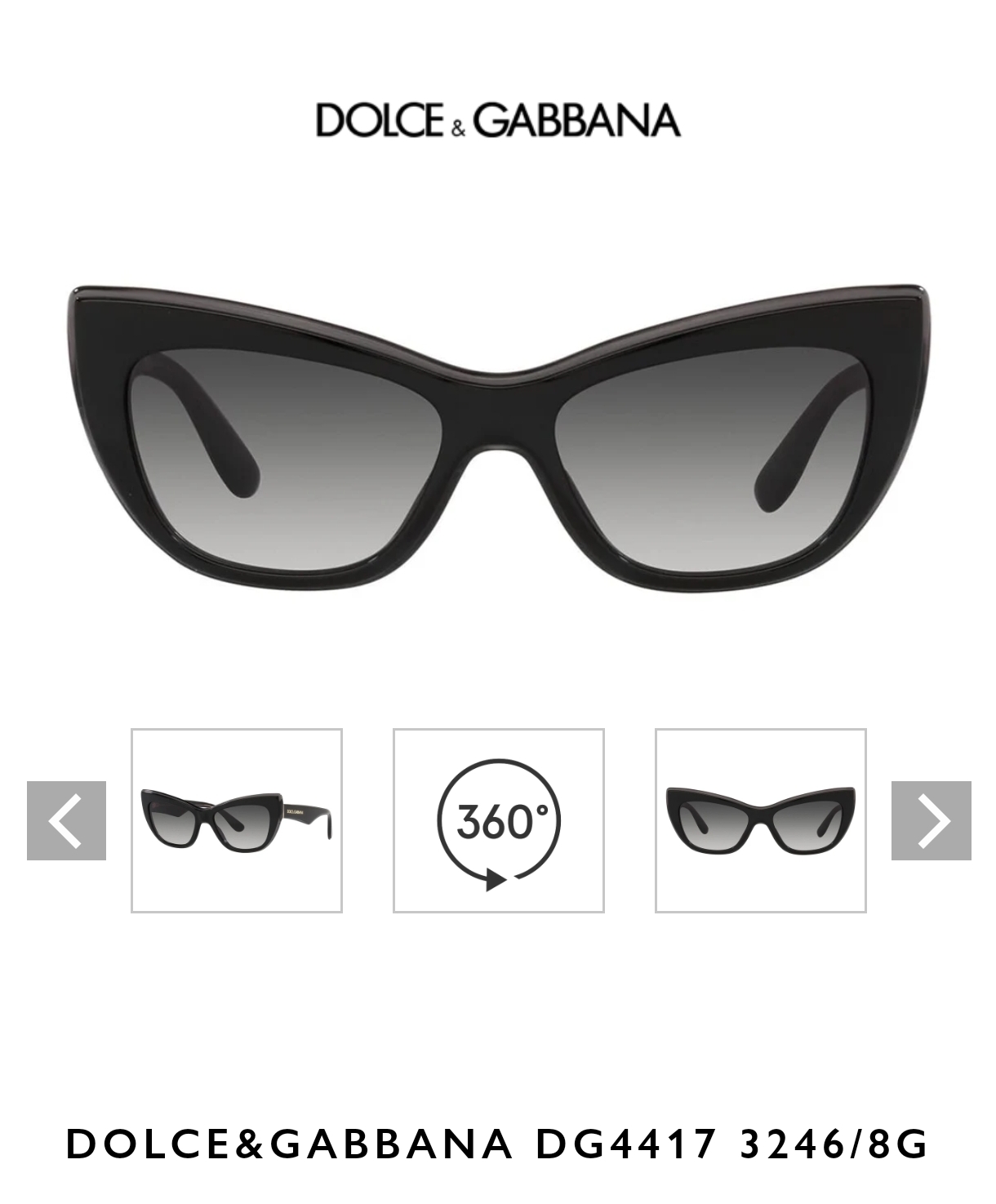 DOLCE & GABBAN*🌟🌟🌟MODEL：DG4417🌟🌟🌟SIZE54口18-145🌟🌟🌟